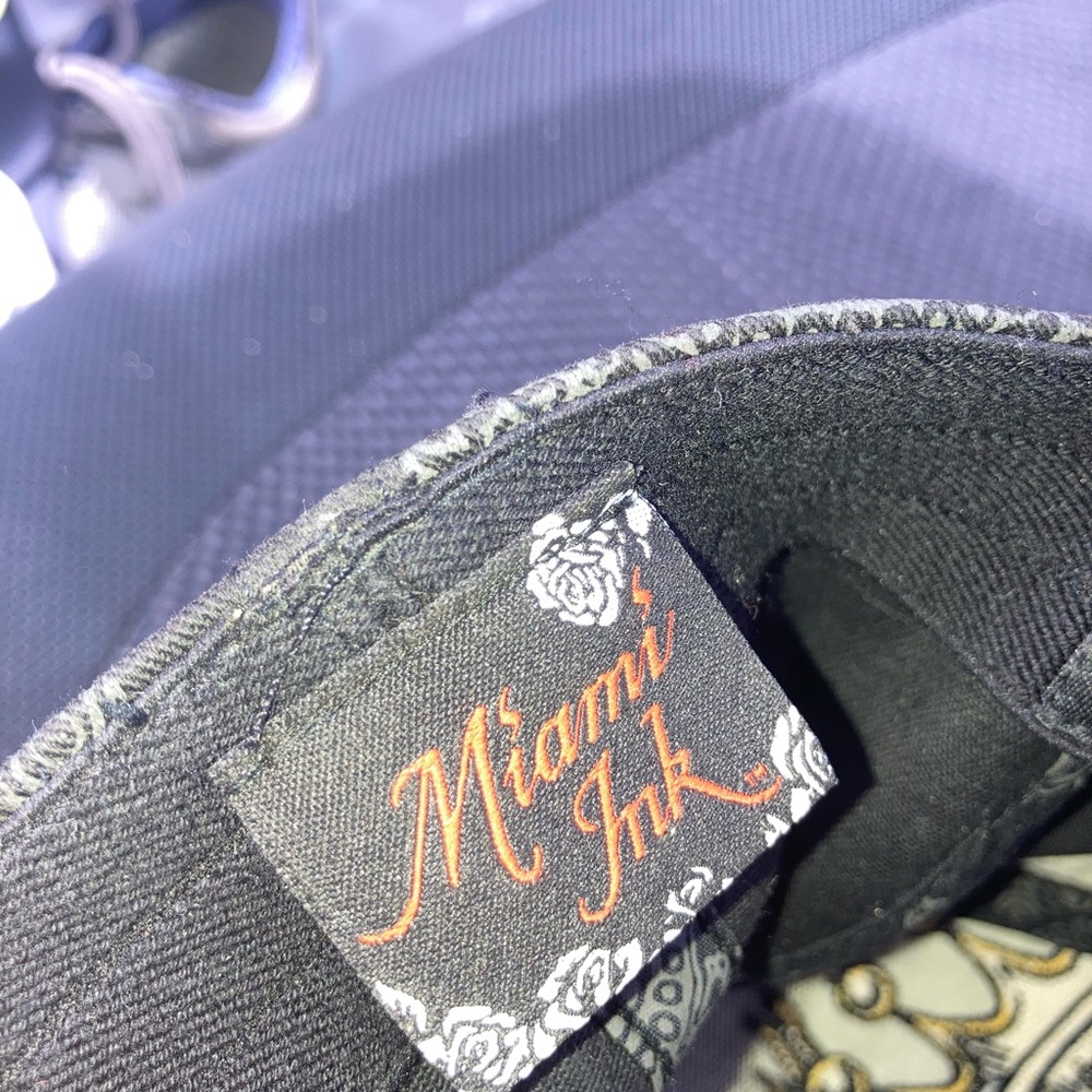Miami Ink Adult Hat - Picture 3 of 5